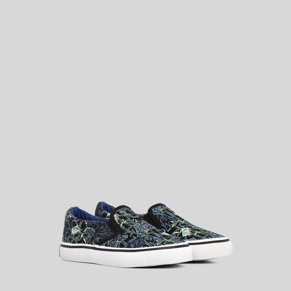Kenzo Kids Elephant Print Slip-On Sneakers