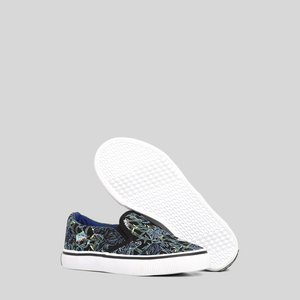Kenzo Kids Elephant Print Slip-On Sneakers