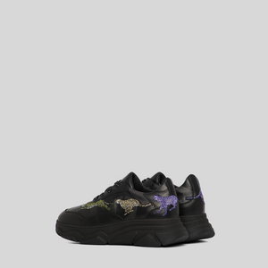 Kenzo Kids Embroidered Animal Logo Sneakers