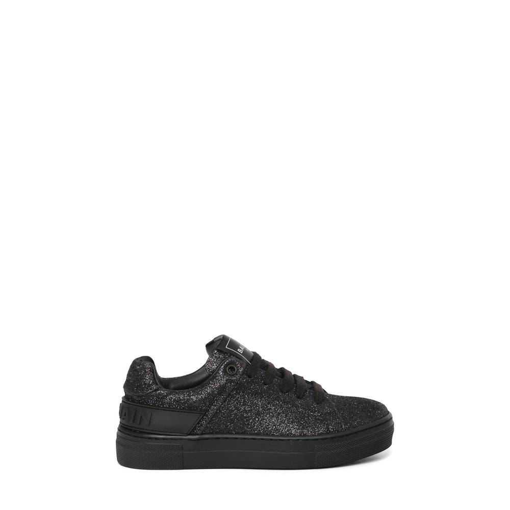 Balmain Kids Glitter Sneakers