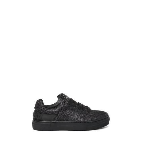 Balmain Kids Glitter Sneakers