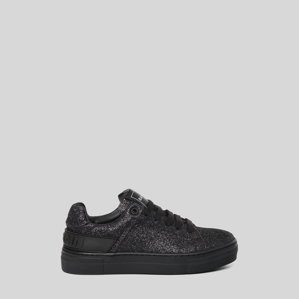 Balmain Kids Glitter Sneakers