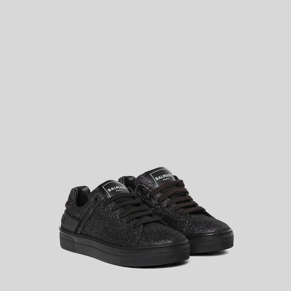 Balmain Kids Glitter Sneakers