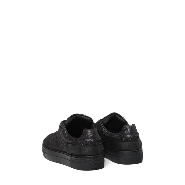 Balmain Kids Glitter Sneakers
