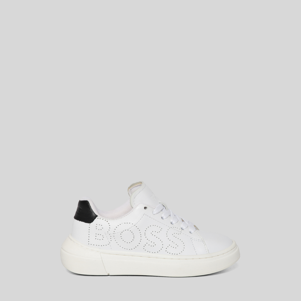 Hugo Boss Kids Lace Up Trainer