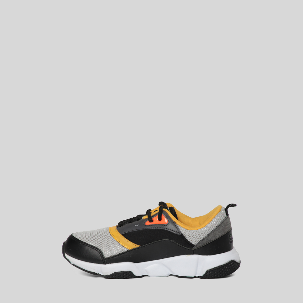 Hugo Boss Kids Leather Mesh Sneakers