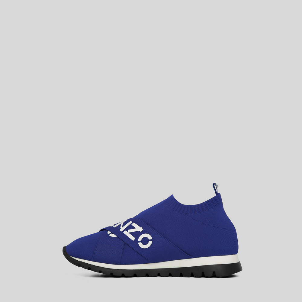 Kenzo Kids Logo Strap Sneakers