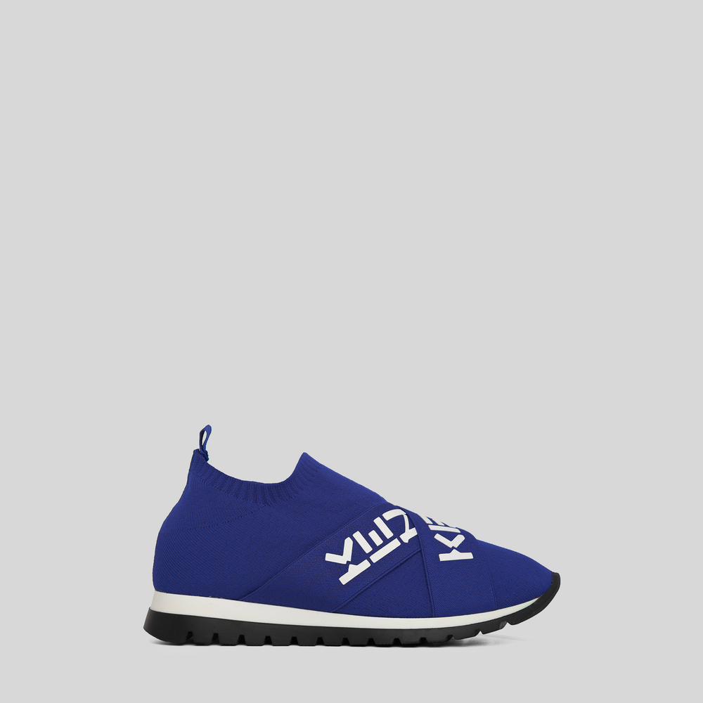 Kenzo Kids Logo Strap Sneakers