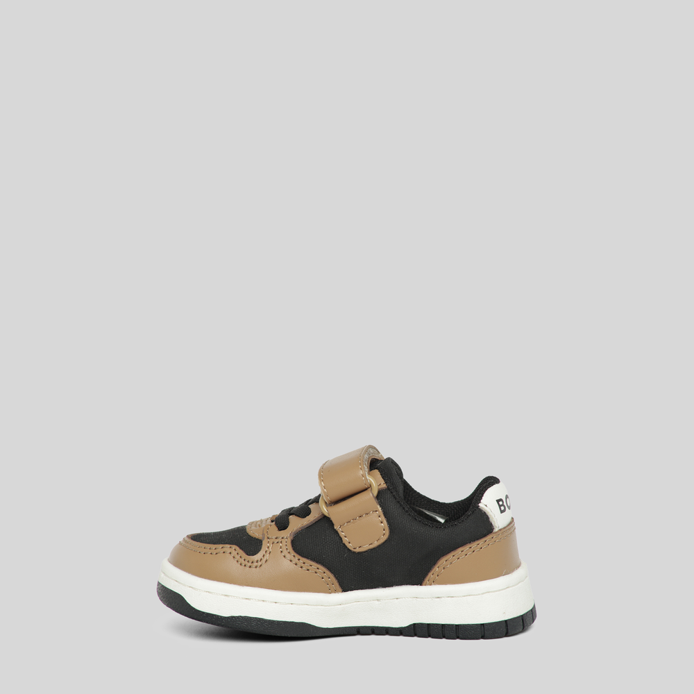 Hugo Boss Kids Mix Material Strap Sneakers