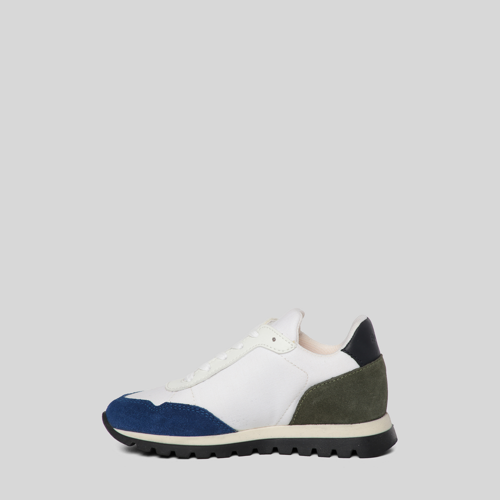 Hugo Boss Kids Mixed Media Monogram Detailed Sneakers