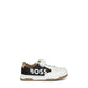 Hugo Boss Kids Side Logo Strap Sneakers