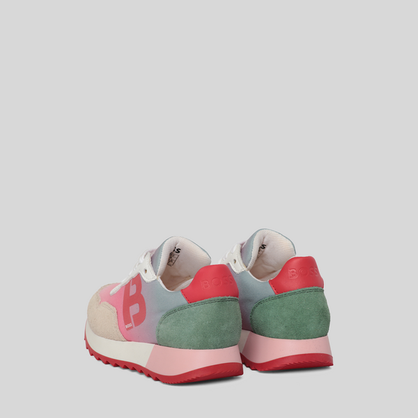 Hugo Boss Kids Suede Sneakers