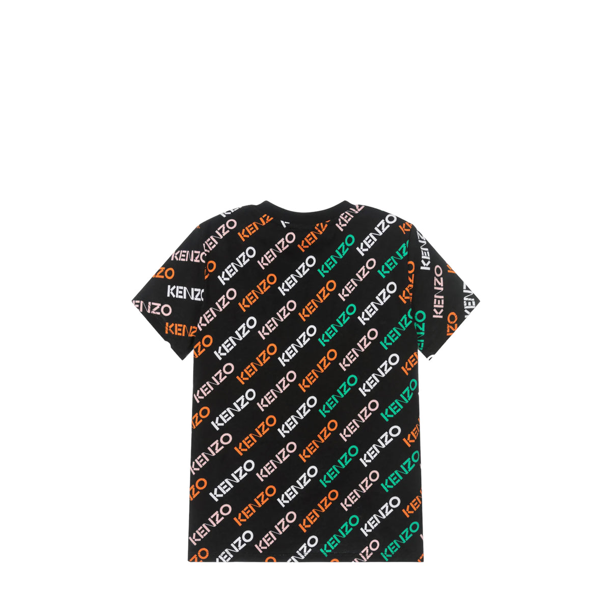 Kenzo Kids Multi-Logo Print T-Shirt