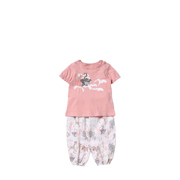 Kenzo Kids Infants Animal T-Shirt/Pants Set