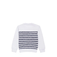 Balmain Kids Striped Logo Sweatshirt