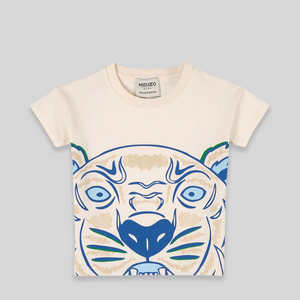 Kenzo Kids Heavy Maxi Tiger Logo T-Shirt