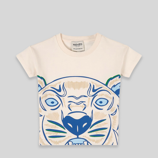 Kenzo Kids Heavy Maxi Tiger Logo T-Shirt