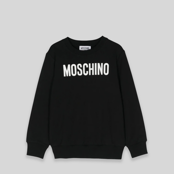 Moschino Kids Cotton Fleece Big Logo Sweatsuit