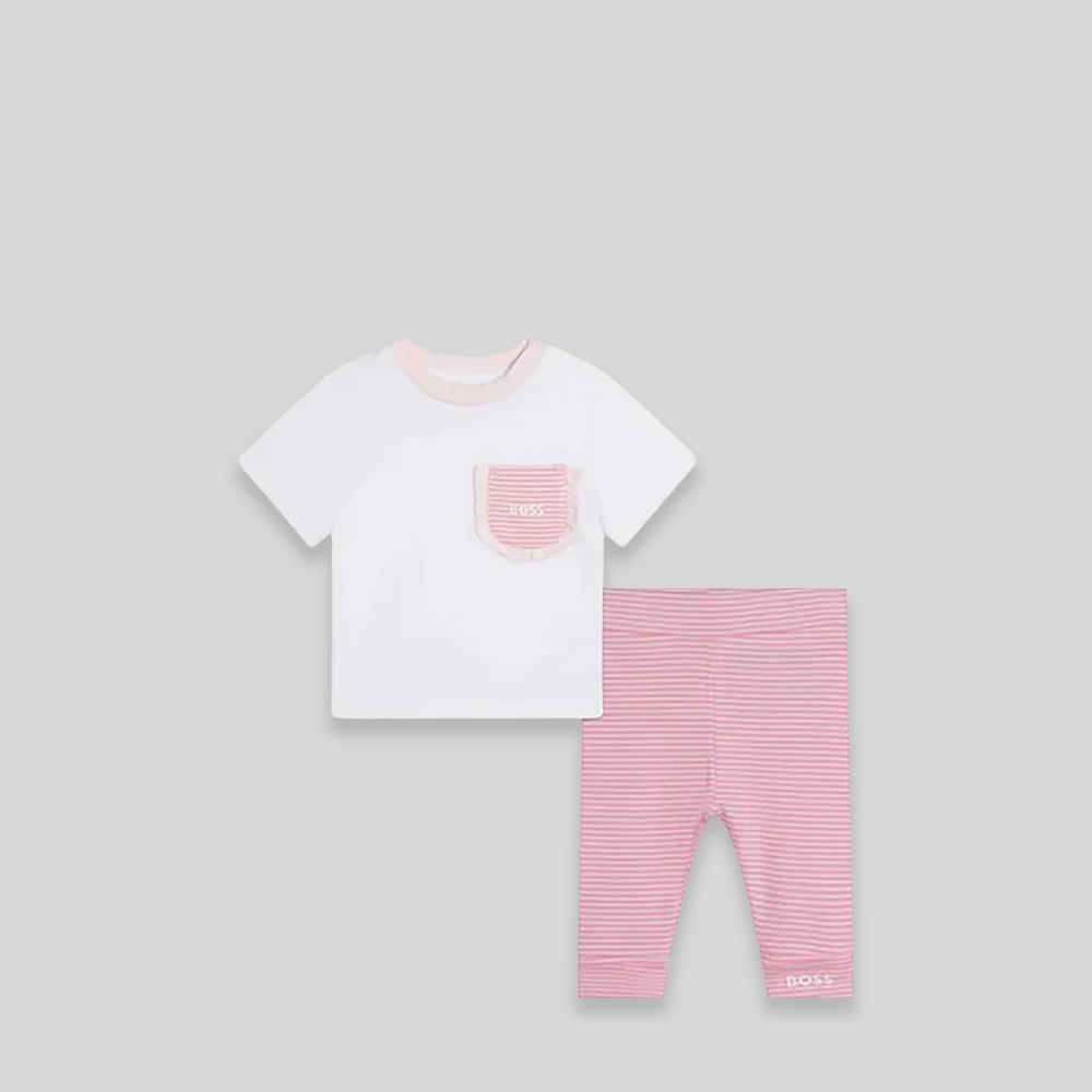 Hugo Boss Kids Toddler's Girls T-Shirt and Pants Set