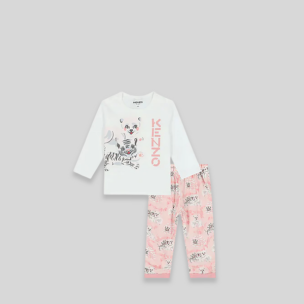 Kenzo Kids Infant's Animal Logo T-Shirt and Pants Set