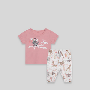 Kenzo Kids Infant's Animal T-Shirt and Pants Set