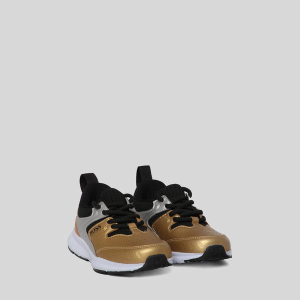 Hugo Boss Kids Triple Gold Sneakers