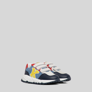 Kenzo Kids Varsity K Logo Velcro Strap Sneakers