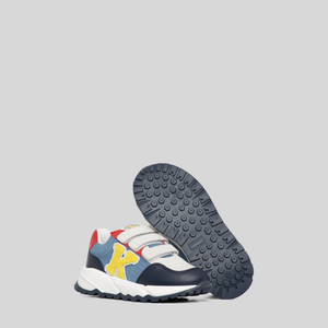 Kenzo Kids Varsity K Logo Velcro Strap Sneakers