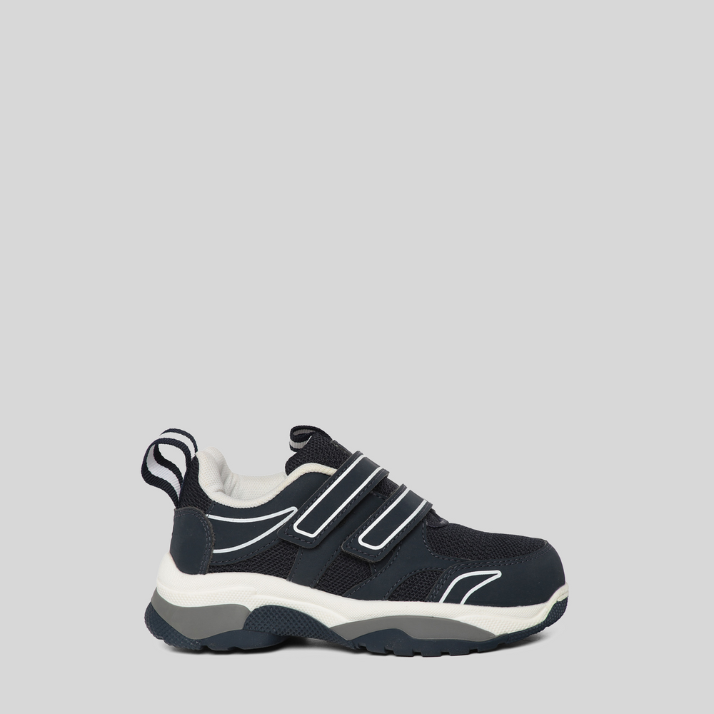 Hugo Boss Kids Velcro Strap Mesh Sneakers