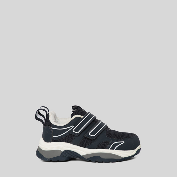 Hugo Boss Kids Velcro Strap Mesh Sneakers