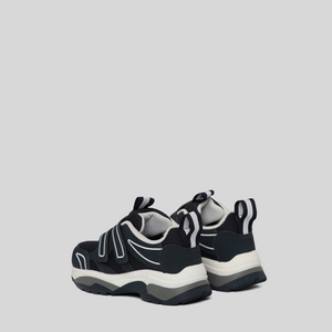 Hugo Boss Kids Velcro Strap Mesh Sneakers