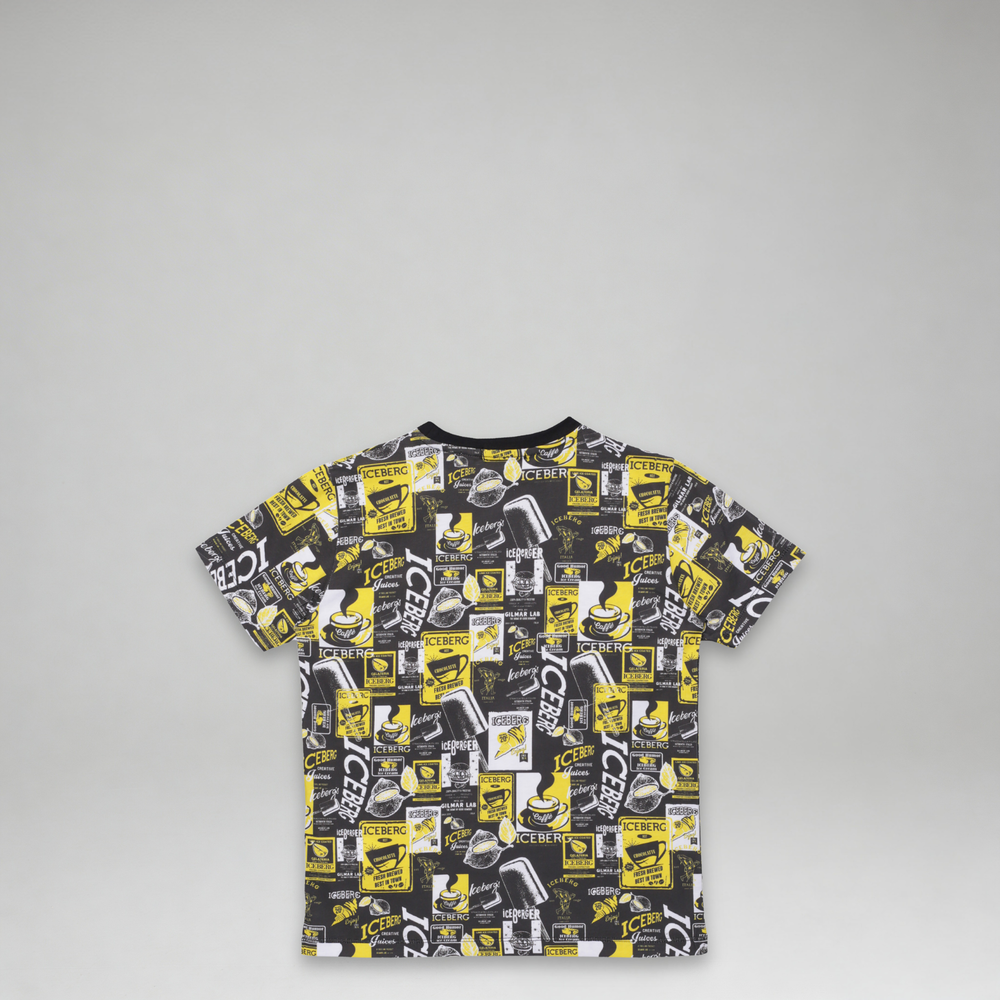 Iceberg Kids All-Over Print T-Shirt
