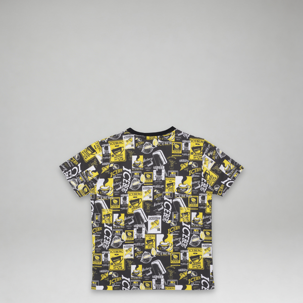 Iceberg Kids All-Over Print T-Shirt