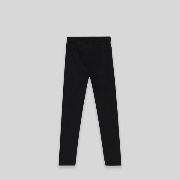 Balmain Kids Girl's Striped Logo Leggings
