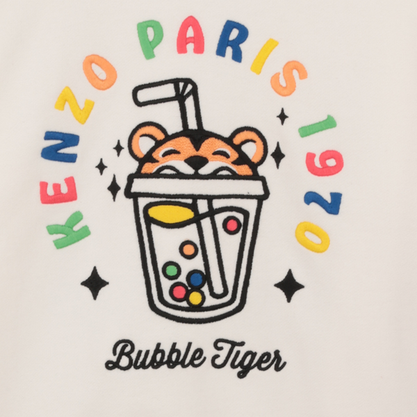 KENZO Kids 'Bubble Tiger' French Terry Sweatshirt