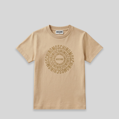 Moschino Kids Circular Logo T-Shirt
