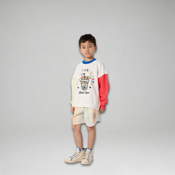 KENZO Kids 'Bubble Tiger' French Terry Sweatshirt