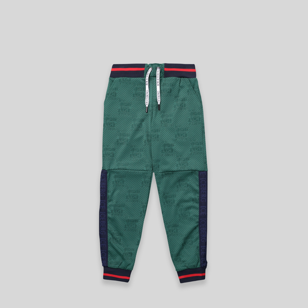 Iceberg Kids Jacquard Taped Logo Sweatpants