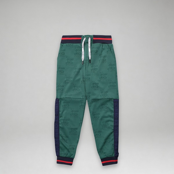 Iceberg Kids Jacquard Taped Logo Sweatpants
