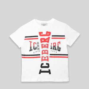Iceberg Kids Cross Logo T-Shirt