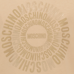 Moschino Kids Circular Logo T-Shirt