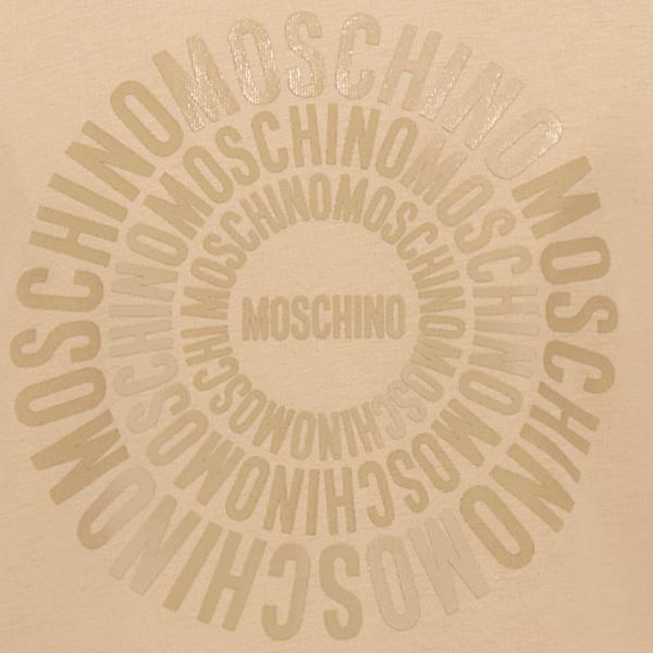 Moschino Kids Circular Logo T-Shirt