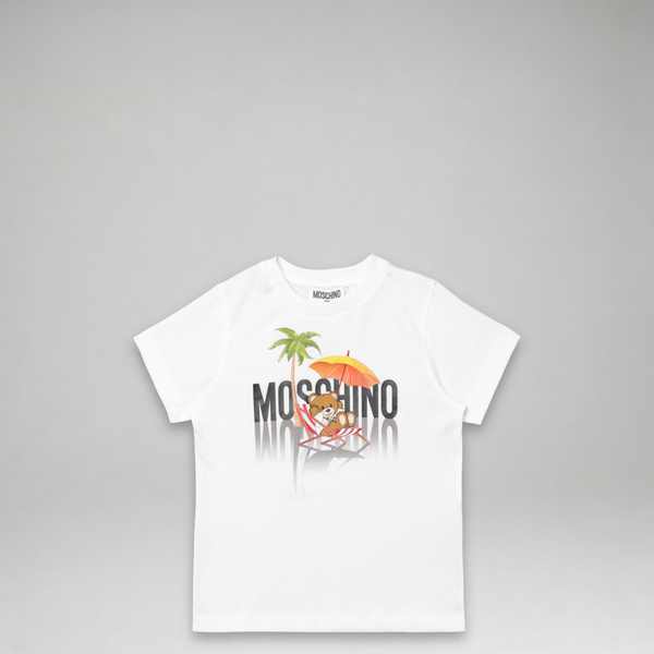 Moschino Kids 'Paradise Vacation' T-Shirt
