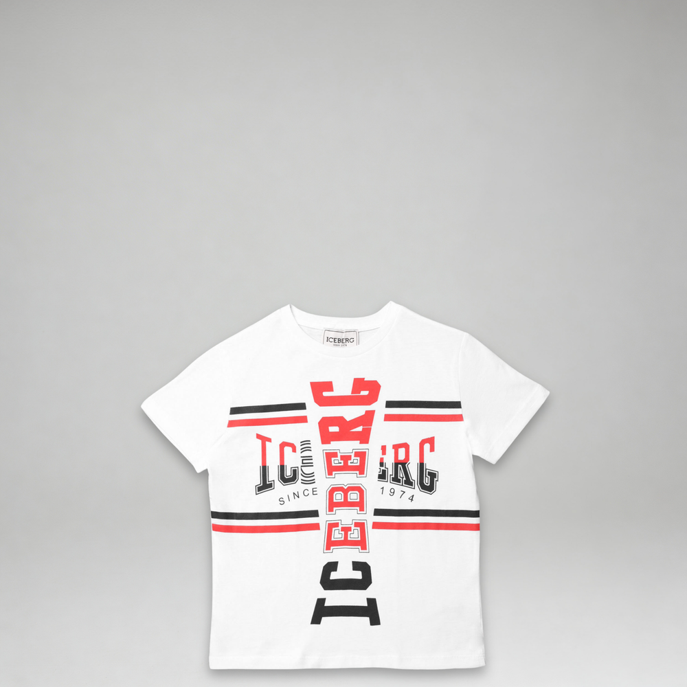 Iceberg Kids Cross Logo T-Shirt