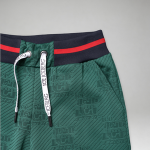 Iceberg Kids Jacquard Taped Logo Sweatpants