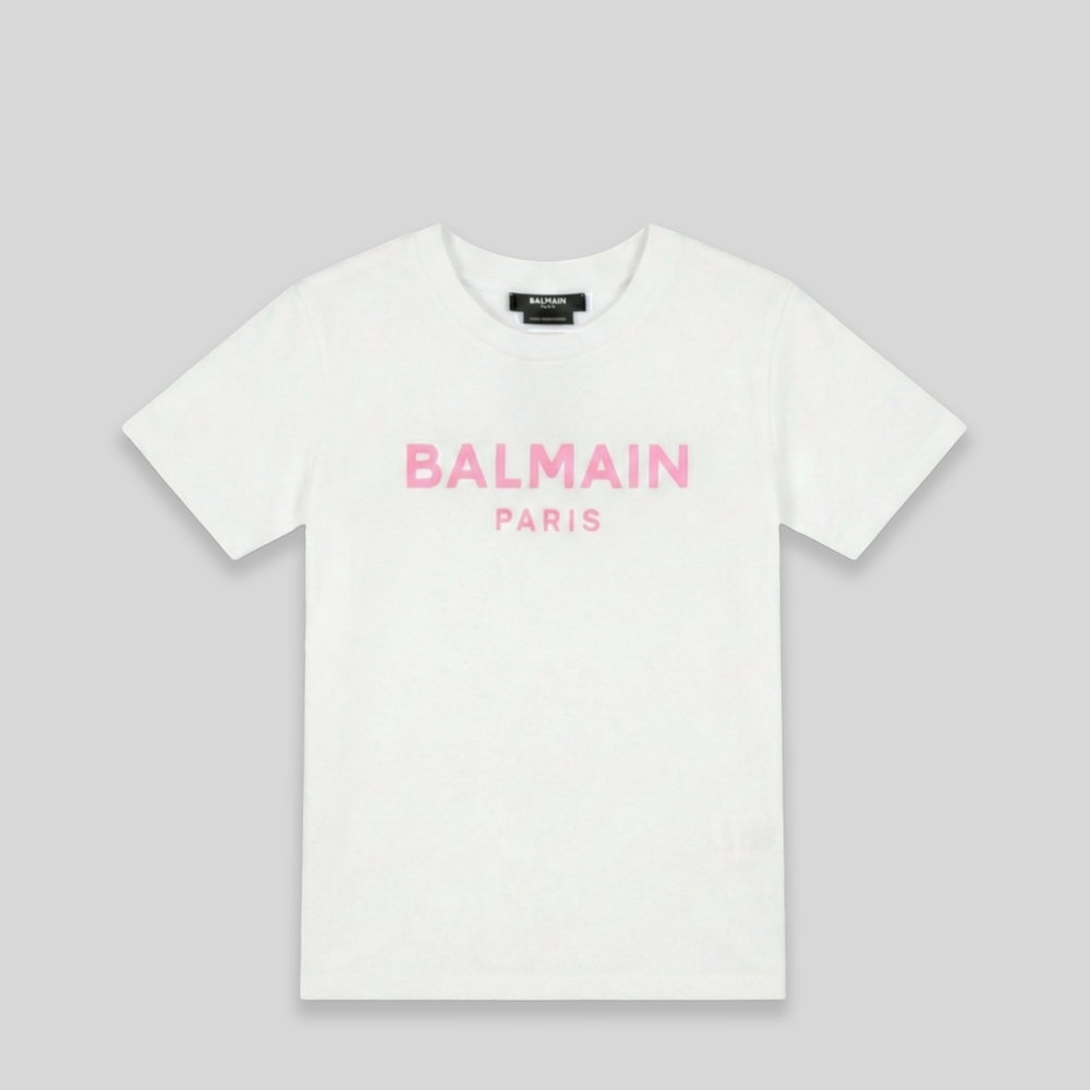 Balmain Kids Classic Logo T-Shirt