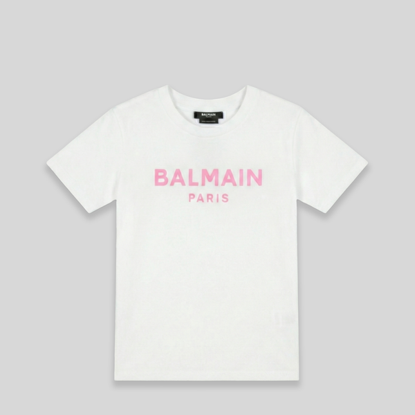 Balmain Kids Classic Logo T-Shirt