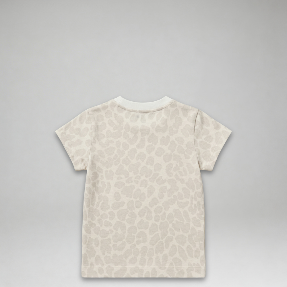 Balmain Kids Girl's Leopard Print T-Shirt