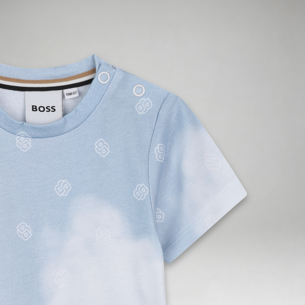 Hugo Boss Kids Toddler's Cloud Monogram Logo T-Shirt