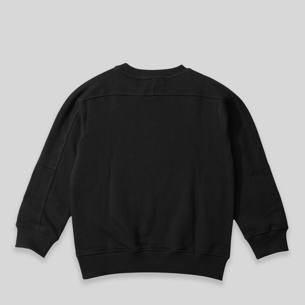 Balmain Kids Embossed Logo Crewneck Sweatshirt